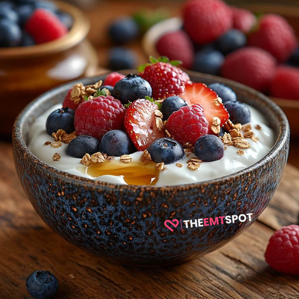 Greek Yogurt with Berries