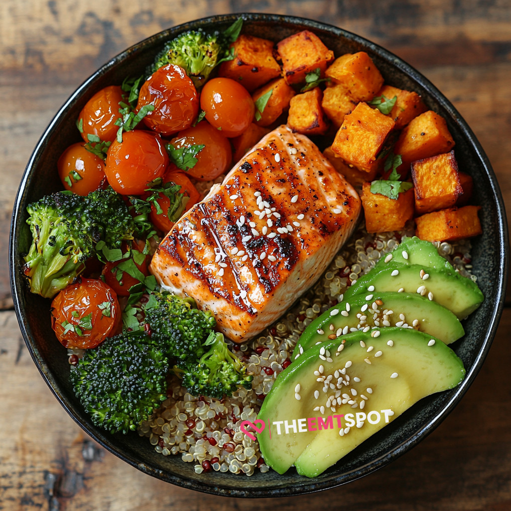 Salmon and Quinoa Bowl Recipe
