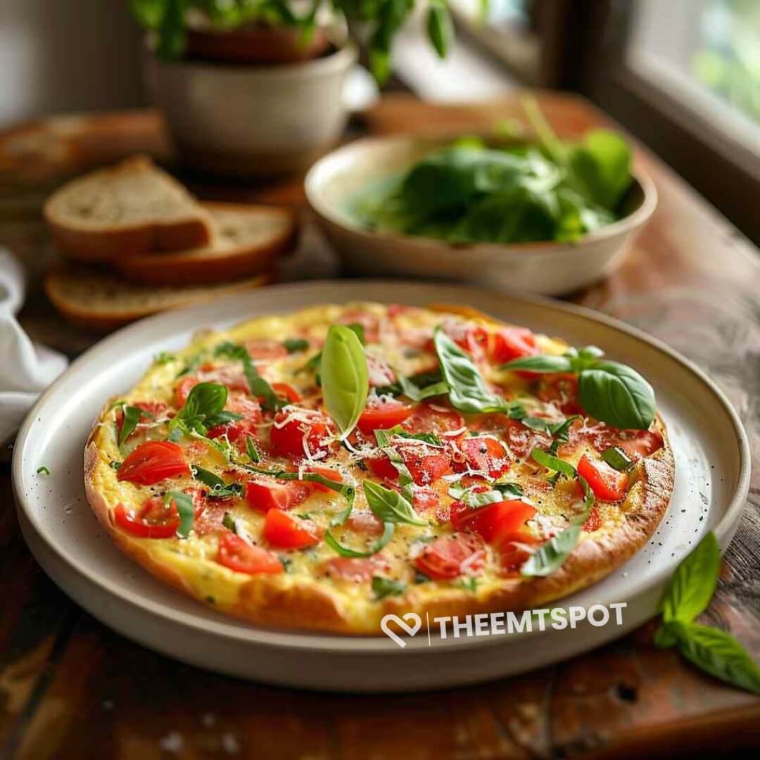 Tomato and Basil Frittata