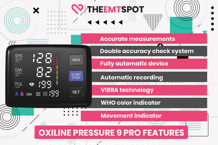 oxiline pressure 9 pro features