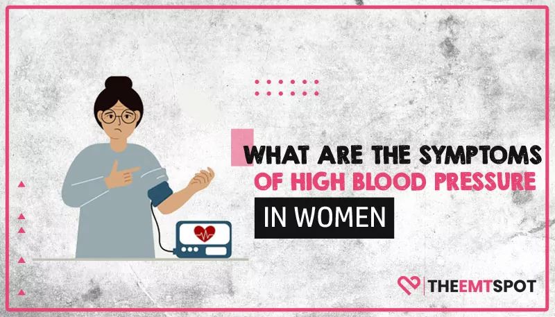 high blood pressure symptoms in female
