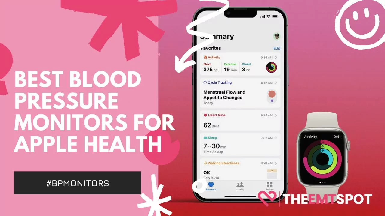 blood pressure monitors apple health
